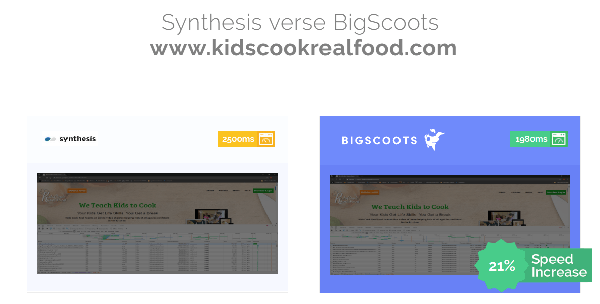 Synthesis verse BigScoots